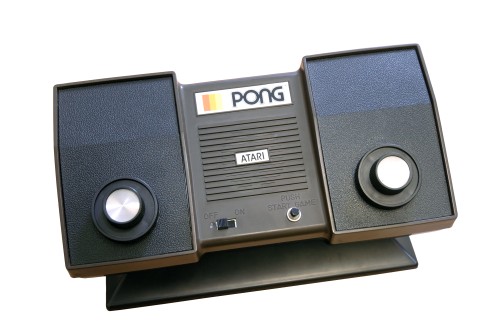 old video game pong