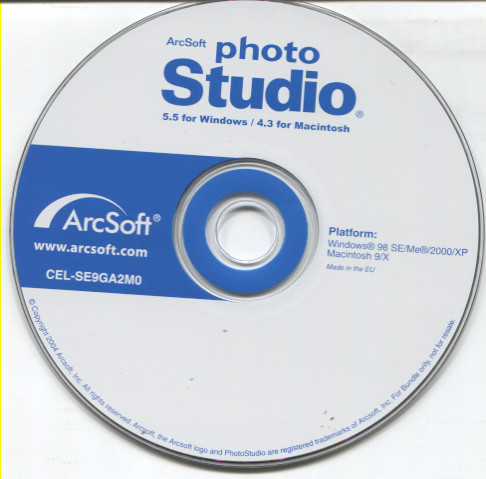 what is arcsoft photostudio 5.5