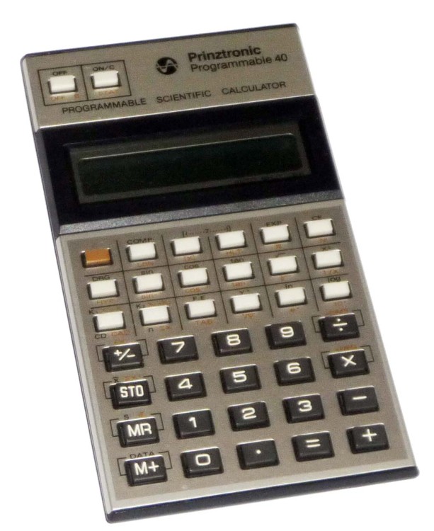 Prinztronic Programmable 40 Scientific Calculator Computing History