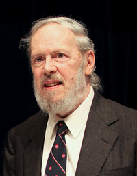 Dennis Ritchie develops the C programming language
