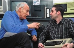 Peter Snow and Jason Fitzpatrick from the Centre for Computing History