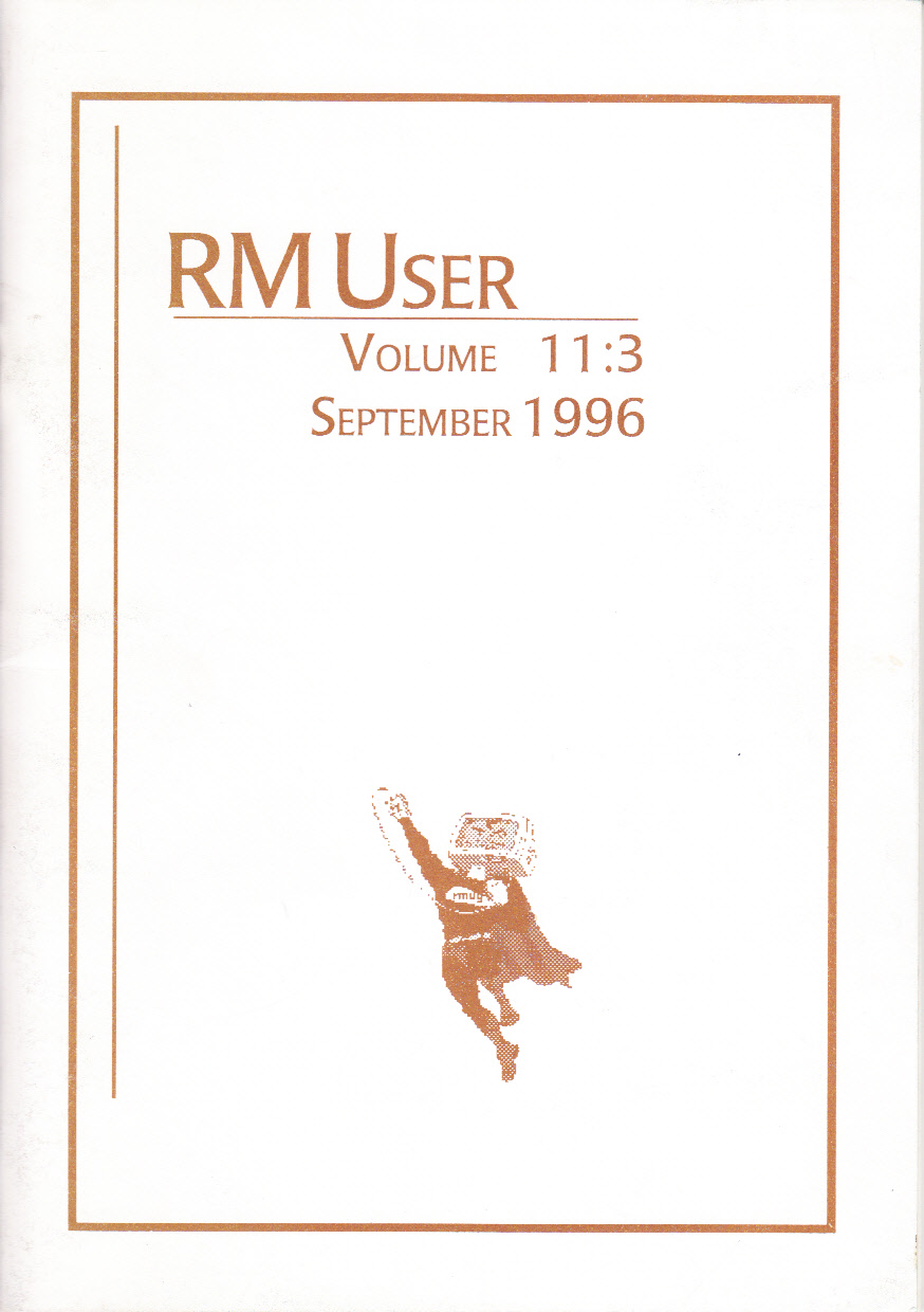 Article: RM User Volume 11:3 - September1996