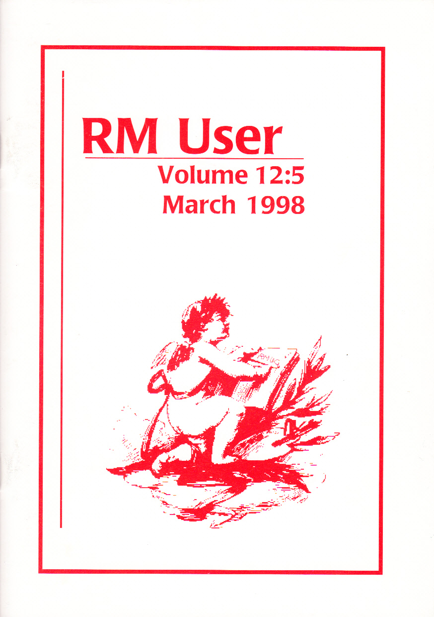 Article: RM User Volume 12:5 - March 1998