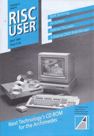 Article: Risc User - Volume 3  Issue 6 - May 1990