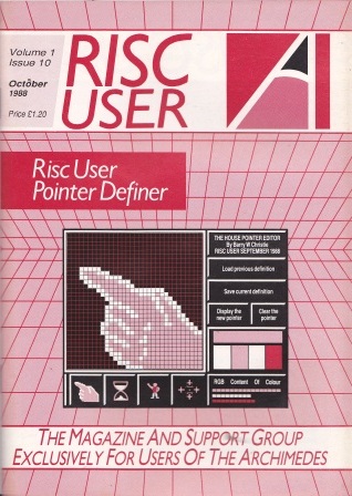 Article: Risc User - Volume 1 Issue 10 - October 1988