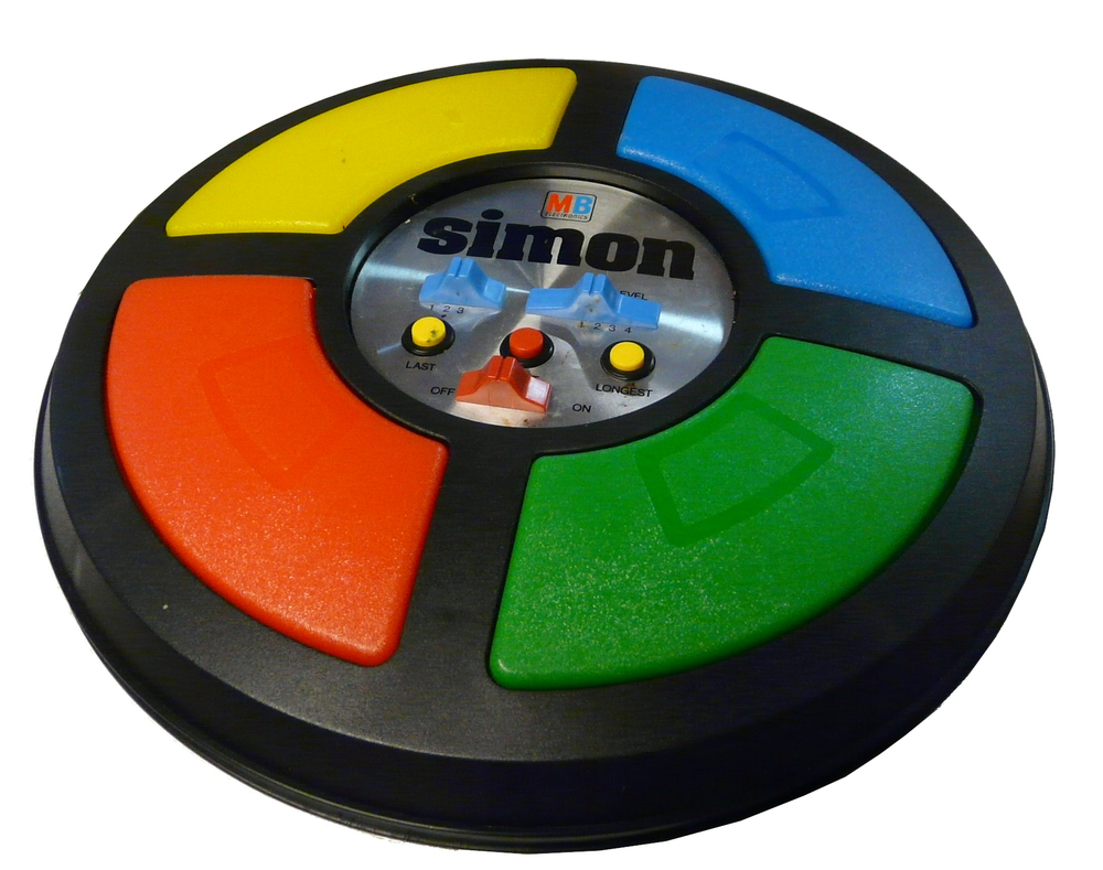 Mb simon electronic sale game