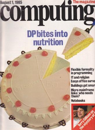 Computing The Magazine - 1 August 1985 - Magazine - Computing History