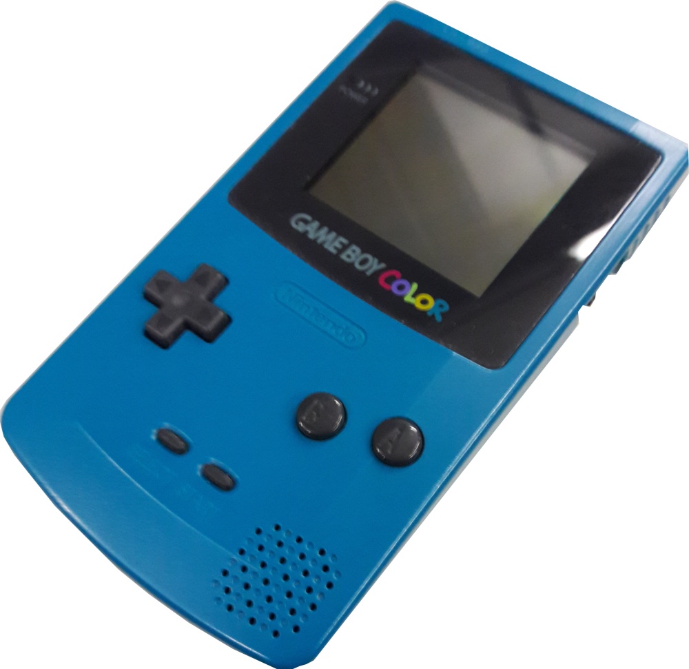 Game Boy Color - Teal Game - Computing History