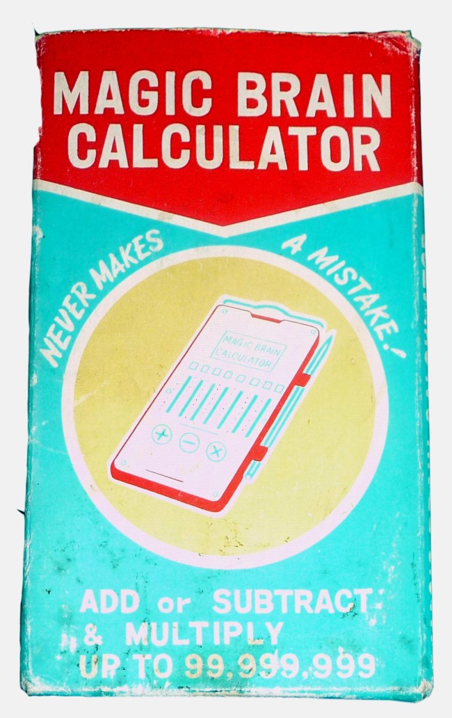A calculator from 1955: Chadwick Magic Brain Calculator
