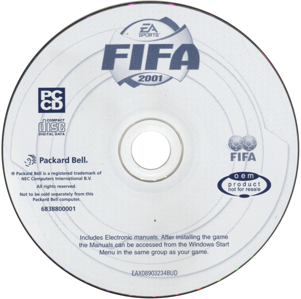 FIFA 2001 - Software - Game - Computing History