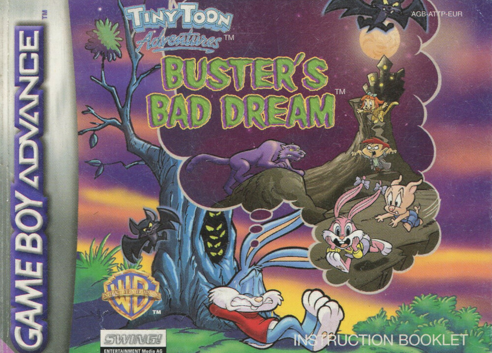 Tiny Toon Adventures Buster S Bad Dream Software Game Computing History