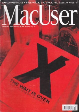 MacUser - 6 April 2001 - Vol 17 No 7 - Magazine - Computing History