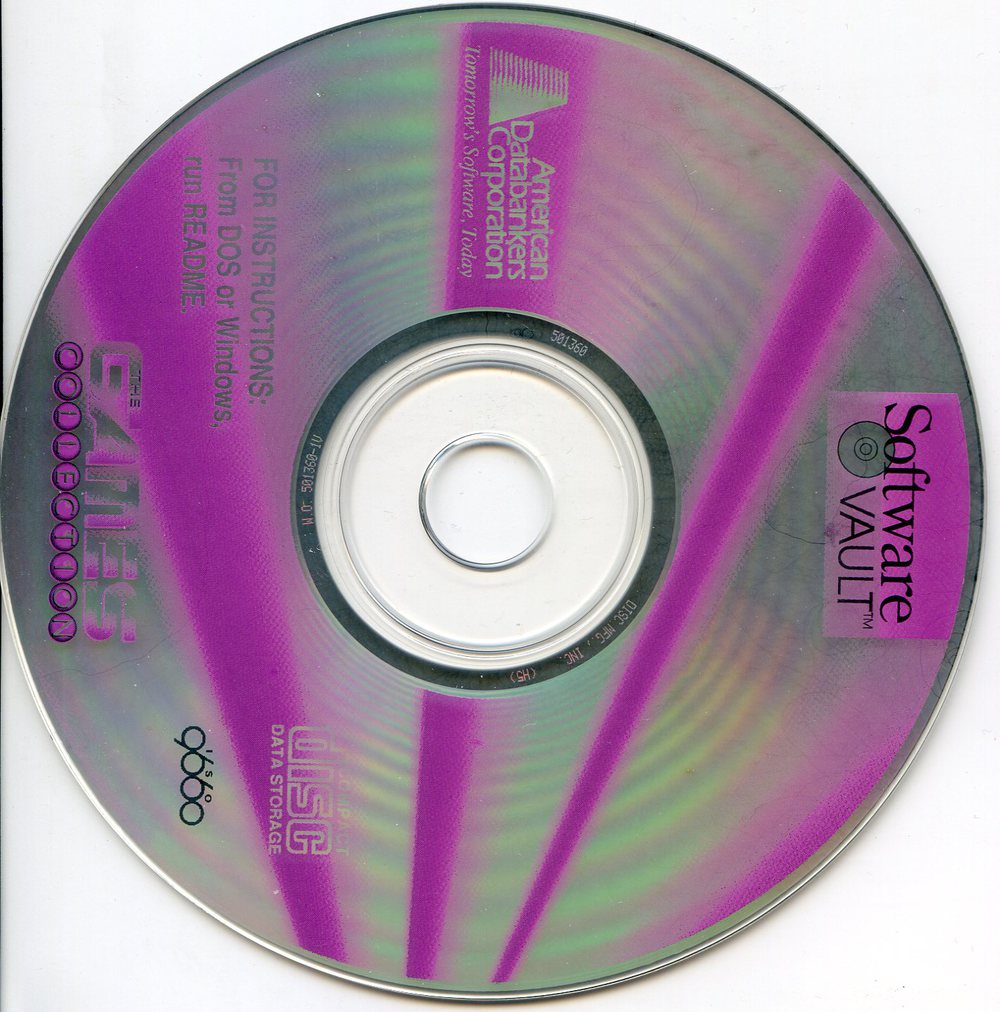 Software Vault - The Games Collection - Software - Game - Computing History