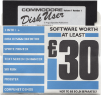 Commodore Disk User Cover Disks