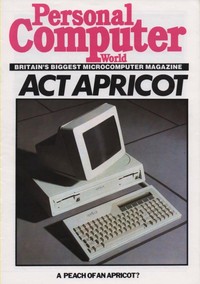 Personal Computer World ACT Apricot Review Reprint