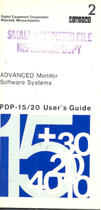 PDP-15/20 User's Guide