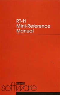 RT-11 Mini-Reference Manual