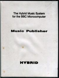 The Hybrid Music System: Music Publisher