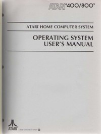 Atari 400/800 Operating System Users Manual