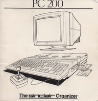 PC 200 Sinclair Organizer