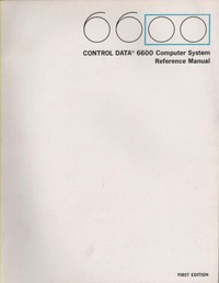 Control Data 6600 Computer System Reference Manual