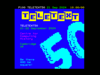 Block Party - Teletext 50 (21st & 22nd September 2024)