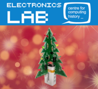 Electronics Lab 3D Christmas Tree - Thursday 19th December 2024