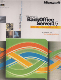 Microsoft BackOffice Server 4.5