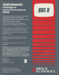 Databeeb Intelligent Communications ROM