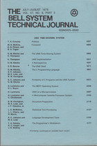 The Bell System Technical Journal Vol. 57 No. 6 Part 2 