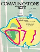 Communications of the ACM - June 1983