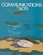 Communications of the ACM - August 1983