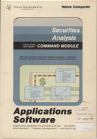 Securities Analysis