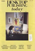 Desktop Publishing Today June 1987