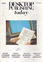 Desktop Publishing Today March 1988