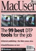 MacUser - 4 August 1995 - Vol 11 No 16