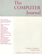 The Computer Journal February 1969