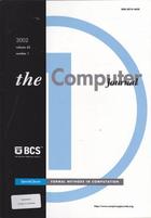 The Computer Journal 2002 Volume 45 Number 1