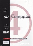 The Computer Journal 2004 Volume 47 Number 4