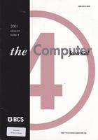 The Computer Journal 2001 Volume 44 Number 4