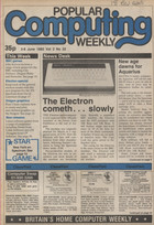 Popular Computing Weekly Vol 2 No 22 - 2-8 June 1983