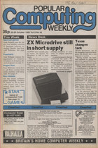 Popular Computing Weekly Vol 2 No 42 - 20-26 October 1983