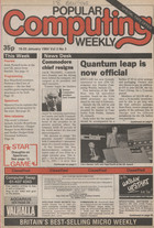 Popular Computing Weekly Vol 3 No 03 - 19-25 January 1984