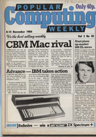 Popular Computing Weekly Vol 3 No 45 - 8-14 November 1984