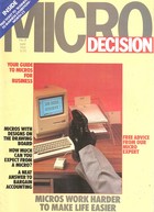 Micro Decision May 1984