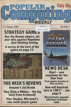 Popular Computing Weekly Vol 6 No 01 - 1-7 January 1987