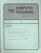 Computer Personnel - May 1987