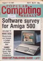 Popular Computing Weekly Vol 6 No 31 - 7-13  August 1987