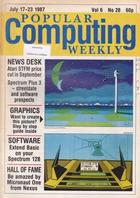 Popular Computing Weekly Vol 6 No 28 - 17-23 July 1987