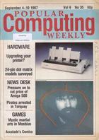 Popular Computing Weekly Vol 6 No 35 - 4-10 September 1987